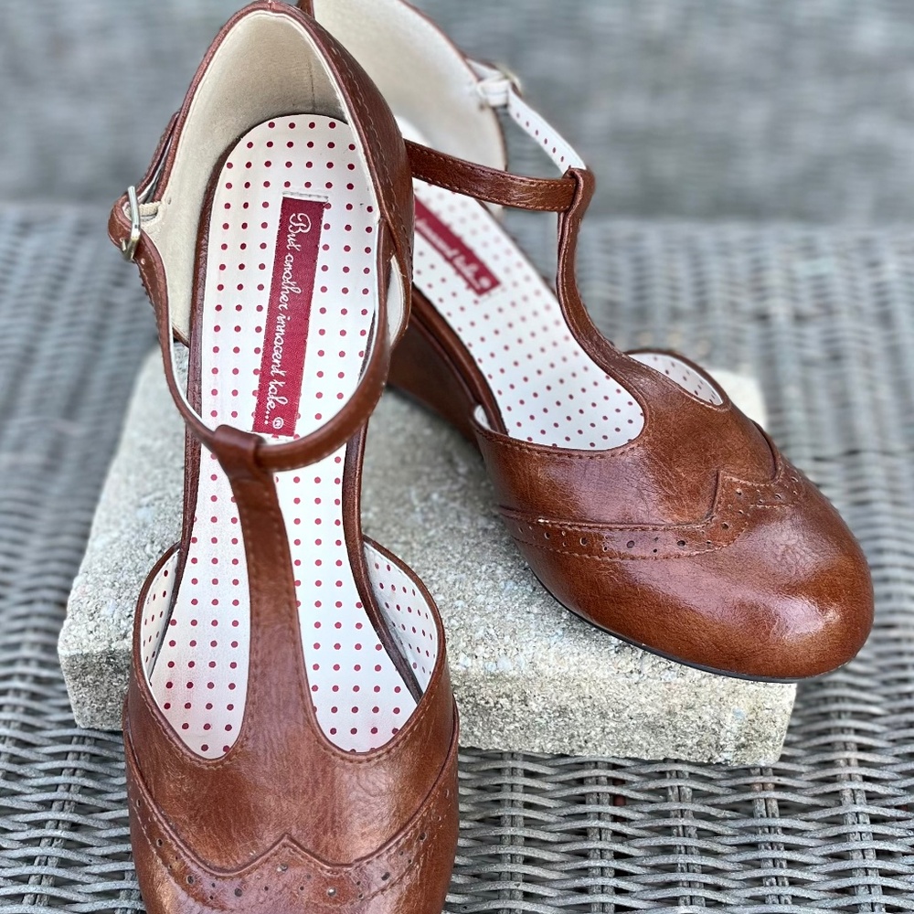 Vintage inspired shoes (B.A.I.T.- But another innocent tale)